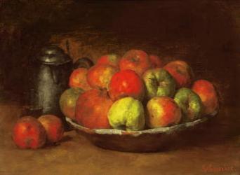 Still Life with Apples and a Pomegranate, 1871-72 (oil on canvas) | Obraz na stenu