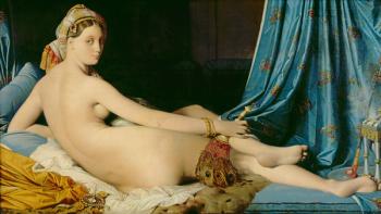 The Grande Odalisque, 1814 (oil on canvas) | Obraz na stenu