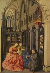 Sacra Conversazione (oil on panel) | Obraz na stenu