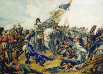 The Battle of Waterloo in 1815, 1831 (w/c & ink on paper) | Obraz na stenu