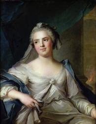 Madame Henriette as a Vestal Virgin, 1751 (oil on canvas) | Obraz na stenu