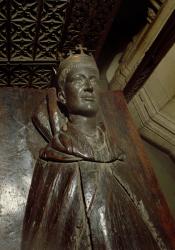 Effigy of Henry V (1387-1422) (oak and polyester resin) | Obraz na stenu