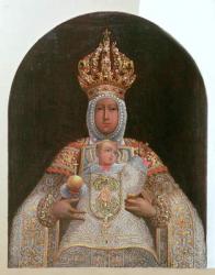 Madonna and Child, School of Cusco | Obraz na stenu