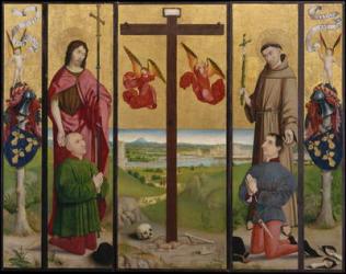 The Pérussis Altarpiece, 1480 (oil and gold on wood) | Obraz na stenu