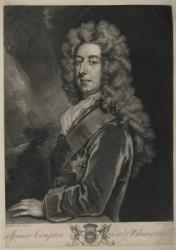 Spencer Compton, Earl of Wilmington, print by John Faber, 1734 (mezzotint) | Obraz na stenu