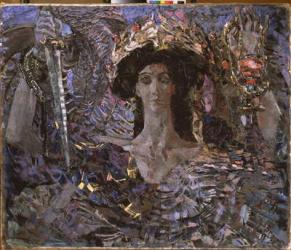 Six-winged Seraphim (Azrael) 1904 (oil on canvas) | Obraz na stenu