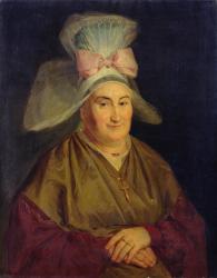 Portrait of a Woman with a Normandy Bonnet (oil on canvas) | Obraz na stenu