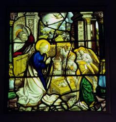 The Nativity, c.1526 (stained glass) | Obraz na stenu