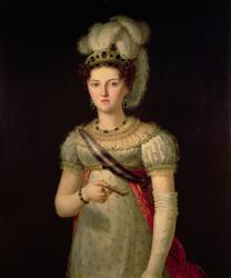 Portrait of Maria Josephine Amalia of Saxony | Obraz na stenu