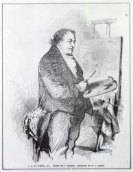 Joseph Mallord William Turner, engraved by W.J. Linton, c.1837 (engraving) | Obraz na stenu