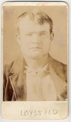 Robert LeRoy Parker, alias Butch Cassidy, 1893 (b/w photo) | Obraz na stenu
