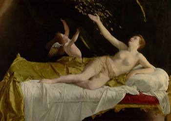 Danaë and the Shower of Gold, 1621-3 (oil on canvas) | Obraz na stenu