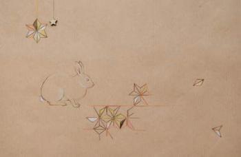 Scatter, 2014, (pencil and mixed media on paper) | Obraz na stenu