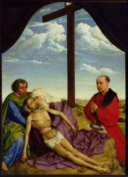 Pieta, 1450 (oil on panel) | Obraz na stenu