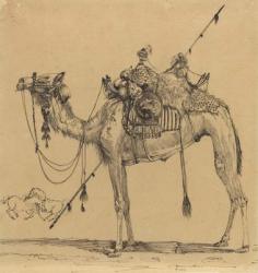 The Camel (pen & ink) | Obraz na stenu