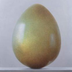 Bronze age Egg (acrylic on canvas) | Obraz na stenu