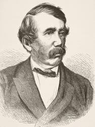 David Livingstone, from 'The National and Domestic History of England' by William Hickman Smith Aubrey (1858-1916) published London, c.1890 (litho) | Obraz na stenu