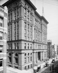 Philadelphia Bourse, Philadelphia, Pennsylvania, c.1904 (b/w photo) | Obraz na stenu