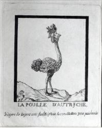 'La Poulle d'Autriche', caricature of Marie-Antoinette (1755-93) 1791 (pen & ink on paper) (b/w photo) | Obraz na stenu