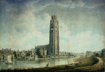 Boston Stump: view from the South-west | Obraz na stenu