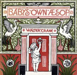 Front cover of 'Baby's Own Aesop', engraved and printed by Edmund Evans, London, published c.1920 (colour litho) | Obraz na stenu