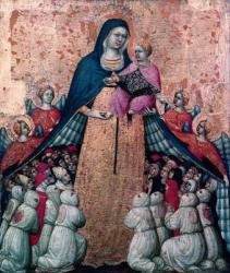 Virgin of the Misericordia (oil on panel) | Obraz na stenu
