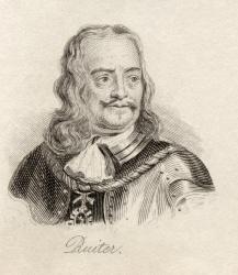 Michiel de Ruyter, from 'Crabb's Historical Dictionary', published 1825 (litho) | Obraz na stenu
