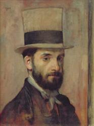 Portrait of Leon Bonnat (1833-1922) c.1863 (oil on canvas) | Obraz na stenu
