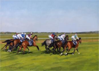 Frankel, 2000 Guineas, 2011 (oil on canvas) | Obraz na stenu