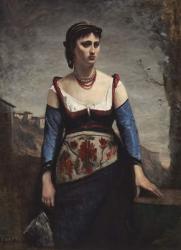 Agostina, 1866 (oil on canvas) | Obraz na stenu