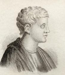 Quintus Horatius Flaccus, 1825 (engraving) | Obraz na stenu