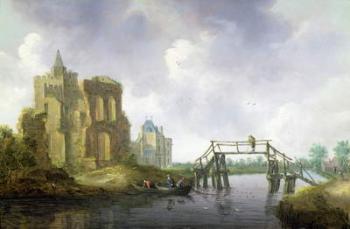 The Bridge at Heemstede, outside Haarlem | Obraz na stenu