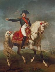 Equestrian Portrait of Napoleon I (1769-1821) 1810 (oil on canvas) | Obraz na stenu