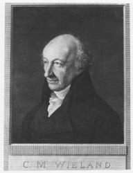 Christoph Martin Wieland (engraving) | Obraz na stenu