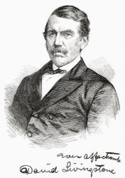 David Livingstone, 1813  1873. | Obraz na stenu