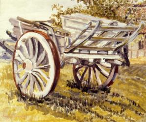 Farm Cart, Suffolk, 2012 (w/c on paper) | Obraz na stenu