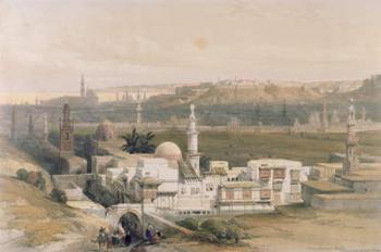 Cairo from the Gate of Citizenib, looking towards the Desert of Suez, from "Egypt and Nubia", Vol.3 (litho) | Obraz na stenu