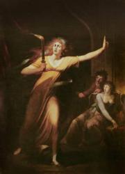 Lady Macbeth Sleepwalking, 1783 (oil on canvas) | Obraz na stenu