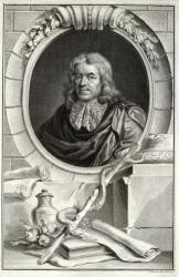 Thomas Sydenham, engraved by Jacobus Houbraken (1698-1780) published in Amsterdam, 1746 (engraving) | Obraz na stenu