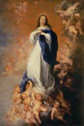 Immaculate Conception of the Escorial, c.1678 (oil on canvas) | Obraz na stenu