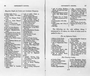 Gentleman's Outfits, from 'Forbes's East India and Colonial Guide', published 1841 (printed paper) | Obraz na stenu