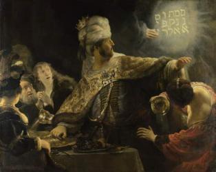 Belshazzar's Feast c.1636-38 (oil on canvas) | Obraz na stenu
