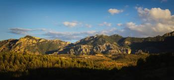 Area of Sierra de las Nieves Natural Park near Alozaina, Malaga Province, Andalusia, Southern Spain (photo) | Obraz na stenu