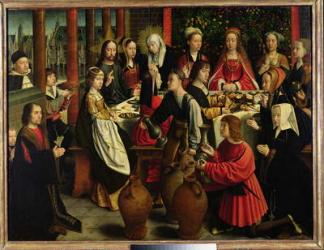 The Marriage Feast at Cana, c.1500-03 (oil on panel) | Obraz na stenu