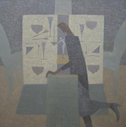 Dinner Party, 2011, (oil on canvas) | Obraz na stenu