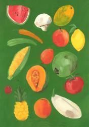 Fruit, 2013 (oil on paper) | Obraz na stenu