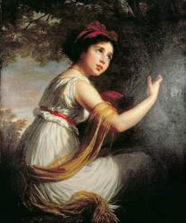 Portrait of Julie Le Brun, c.1797 | Obraz na stenu
