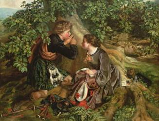 Scottish Lovers,1863 | Obraz na stenu