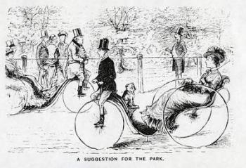 A Suggestion for the Park, published in 'Punch', June 22 1878 (engraving) | Obraz na stenu