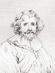 Johannes Vorstermans, c.1643 – c.1700. From The Historic Gallery of Portraits and Paintings, published 1808. | Obraz na stenu